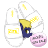 Claquettes (Slipers) "CITE."