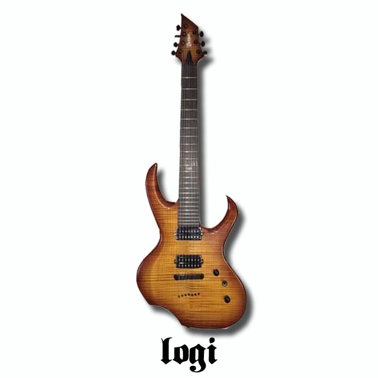 LOGI - RK-7 THE FIRE GOD 7 STRING GUITAR, NTB, USA O2 SERIES