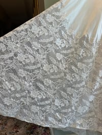 Image 13 of 1950s Champagne Lace Gown