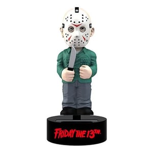 Image of Friday the 13th Jason Solar-Powered Body Knocker Bobblehead