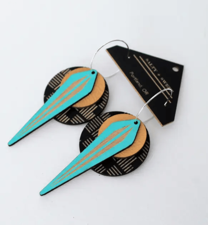 Image of La Naja Earrings Geo