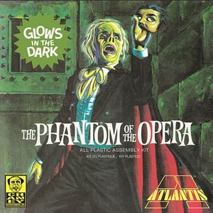 Image of Phantom of the Opera Glow in the Dark Edition 1:8 Scale Plastic Model Kit