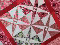 Image 5 of Red Quilt & Dogs