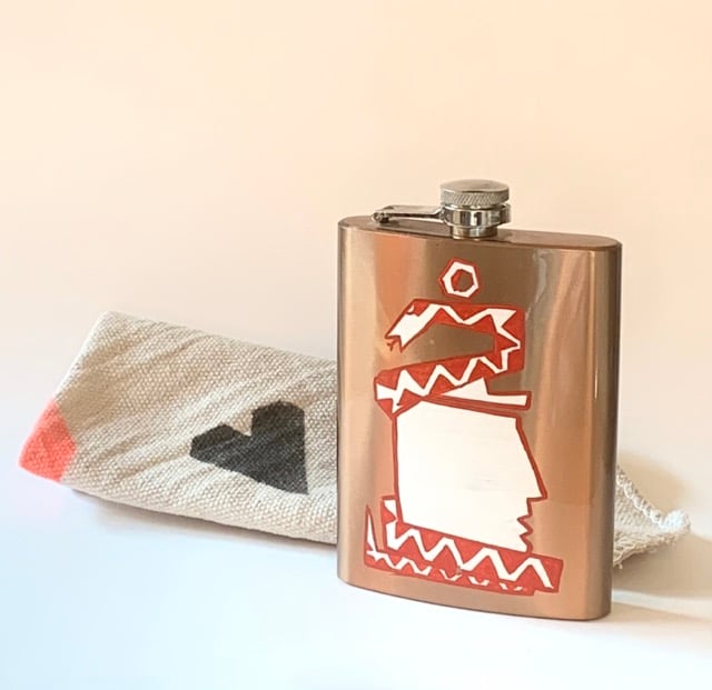 Image of Medal Flask