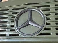 Image 1 of LDR/C  P06 “Unimog” Mercedes Grill Emblem