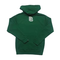 Image 2 of COCA HEAVYWEIGHT DARK GREEN HOODIE
