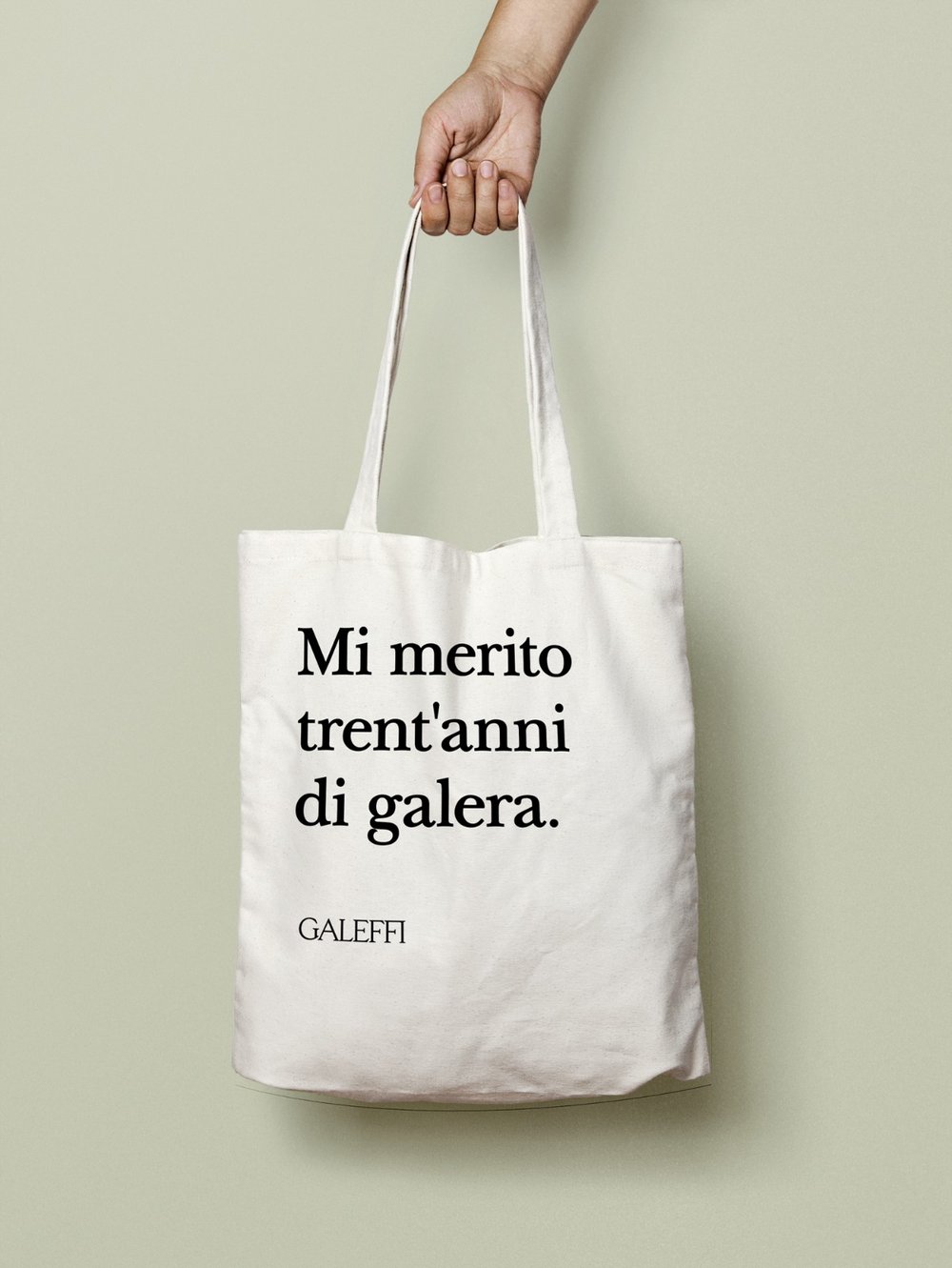 Galeffi - 30 anni di galera tote bag