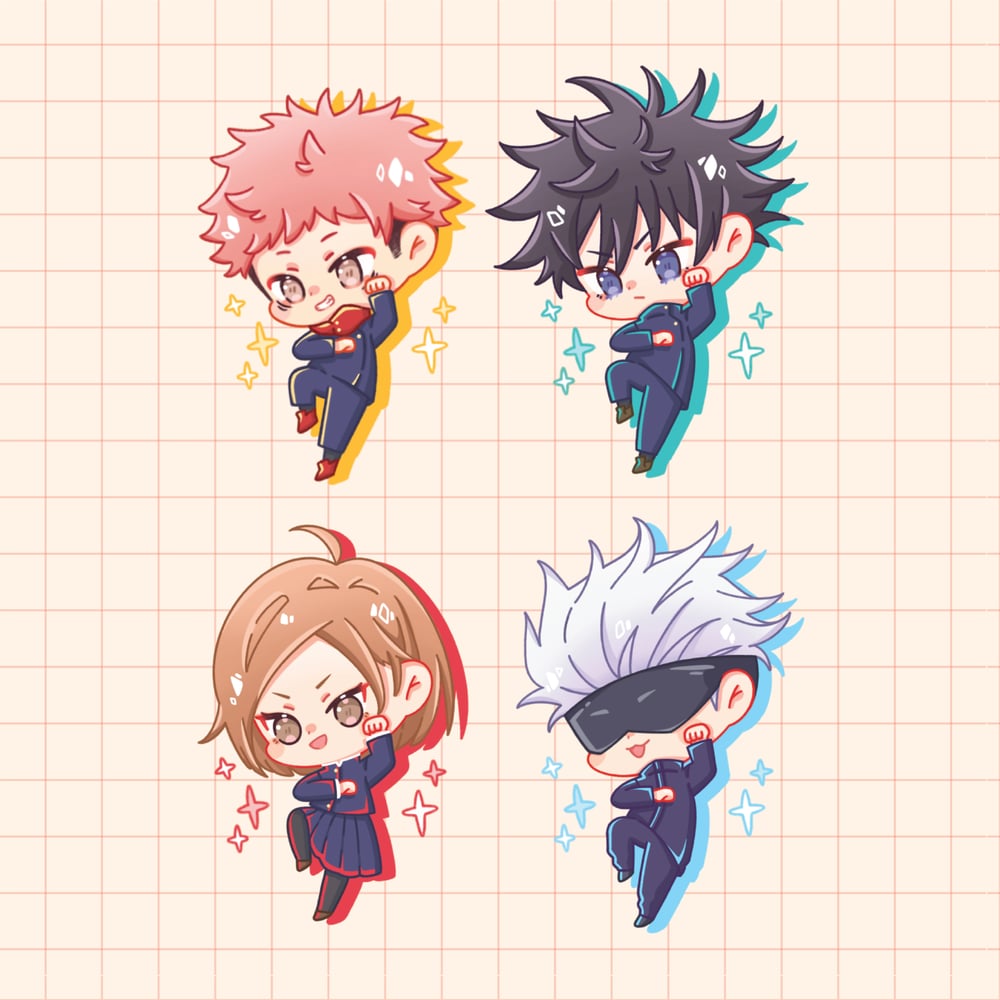 Jujutsu Kaisen Lost in Paradise Stickers