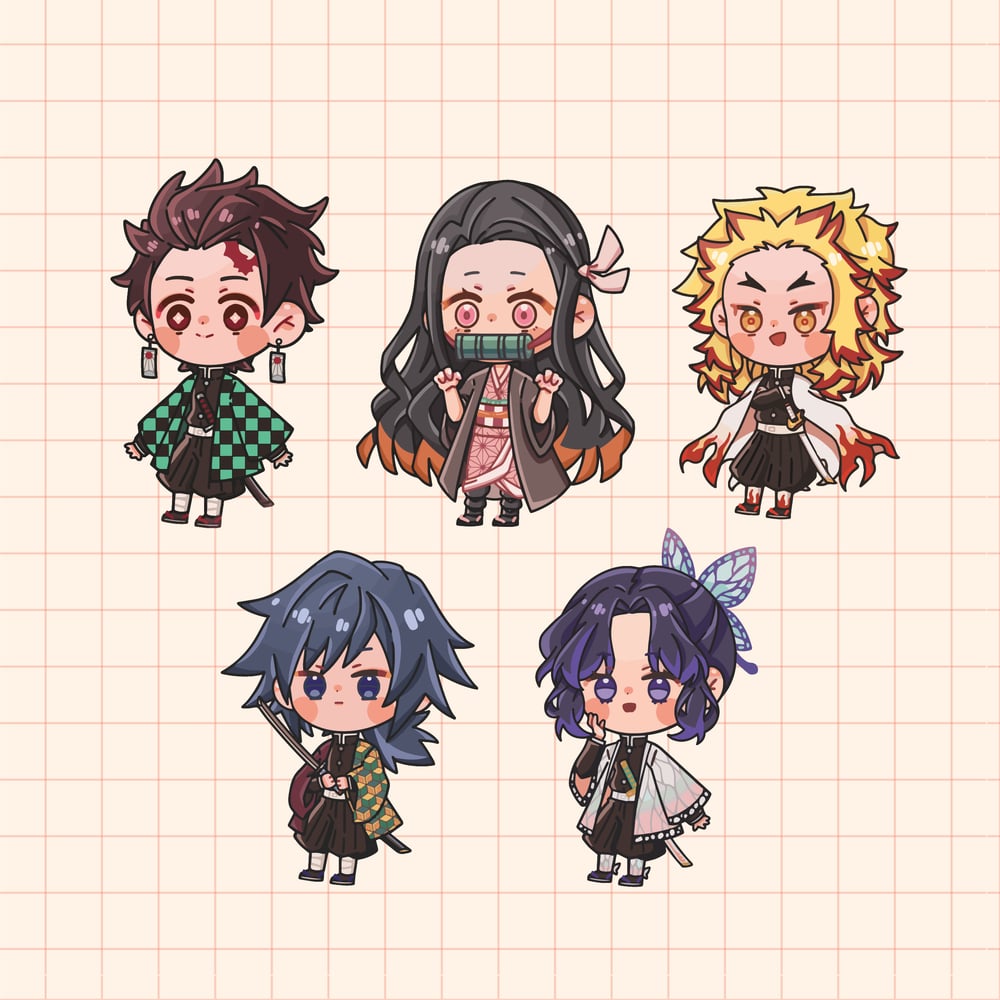 Demon Slayer Stickers