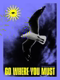 GO WHERE YOU MUST POSTER