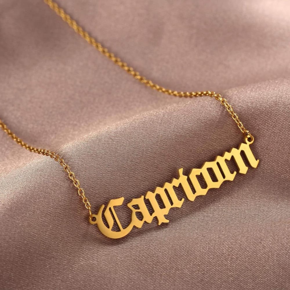 ZODIAC NECKLACES