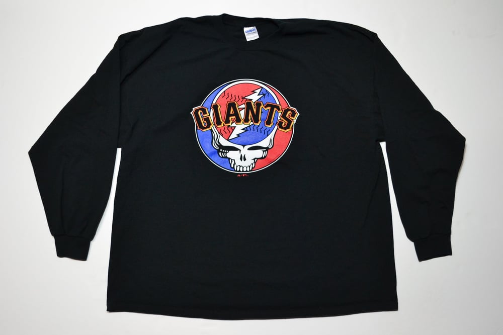 Image of 2010 San Francisco Giants X Grateful Dead Long Sleeve T-Shirt Sz.3XL