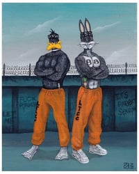 Looney Goons original painting 