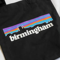 Image 2 of Birmingham SkyLine Tote Bag [Black]