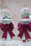  2022  Christmas  Snow Globes