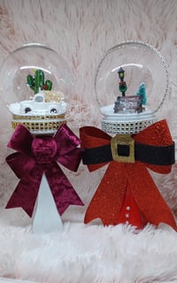 Image 4 of  2022  Christmas  Snow Globes