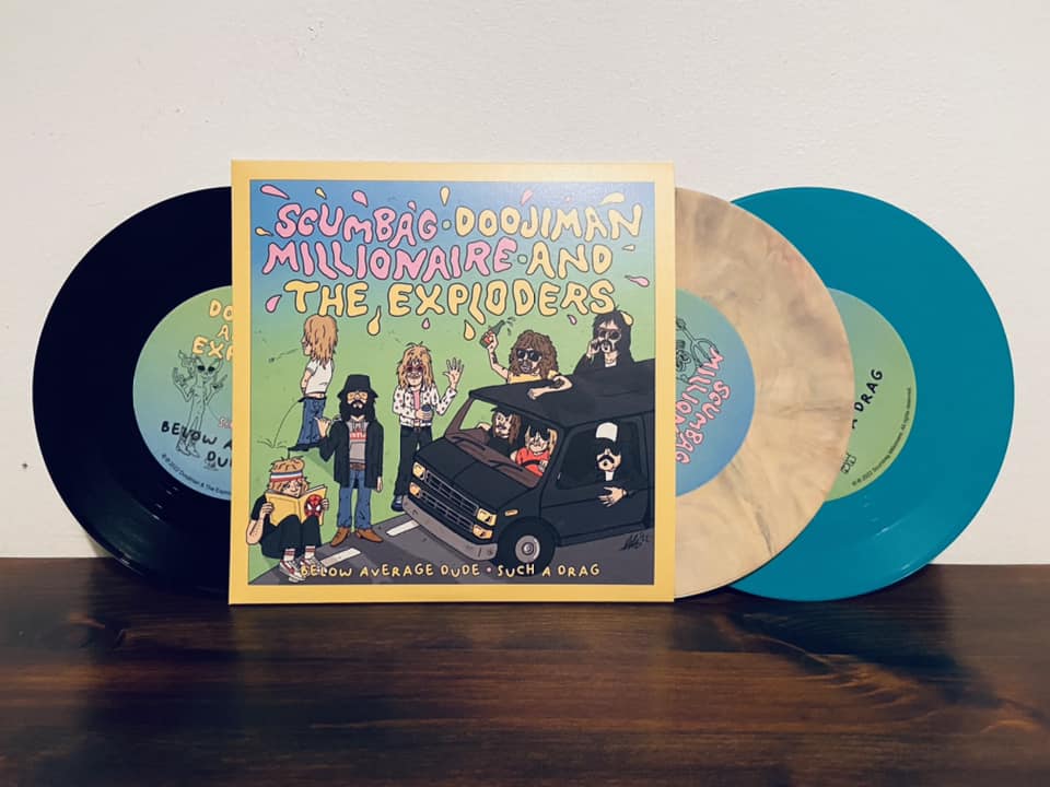 Scumbag Millionaire/Doojiman and the Exploders split import 7"