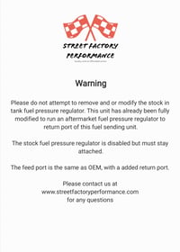 Image 3 of DC5/EP3 SFP Fuel Pump Assembly (return style)