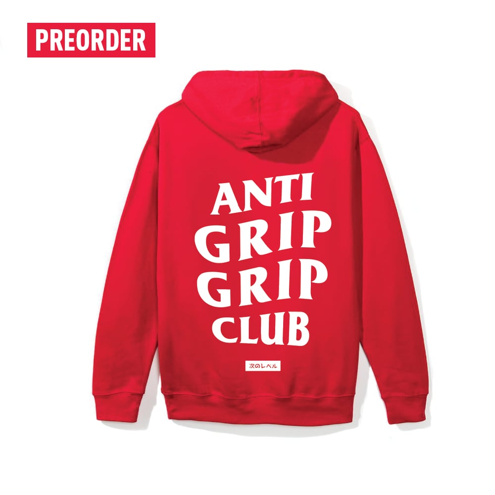 Image of Next Level AGGC Red Hoodie