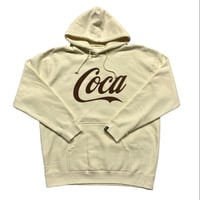 Image 1 of COCA HEAVYWEIGHT CREAM HOODIE