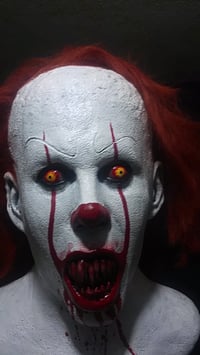 Image 3 of Pennywise It Clown Deluxe Latex Mask 