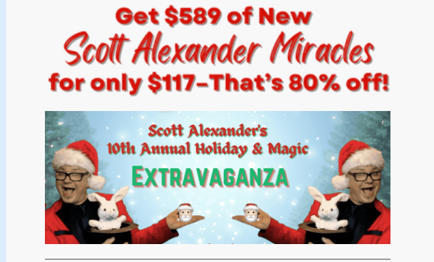 Holiday Big Package Deal | Scott Alexander - Pro Magic