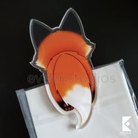 Image 2 of Fox Acrylic Clip
