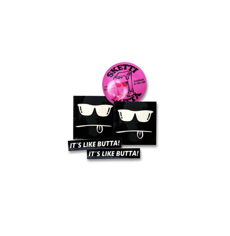 Image of Think Culture X Sketti Butta Sticker Pack 