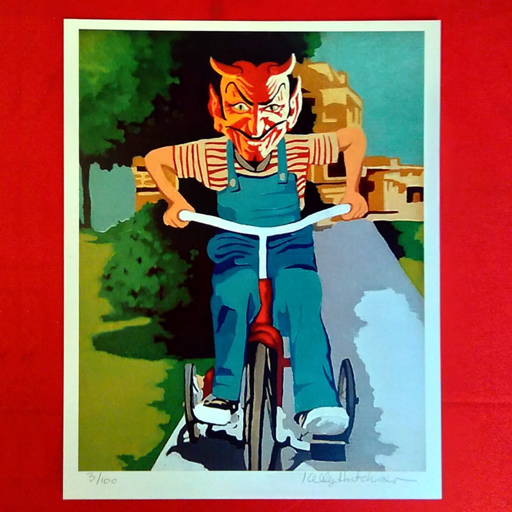 On the Highway to Hell - 11X14 PRINT - LIMITED EDITION