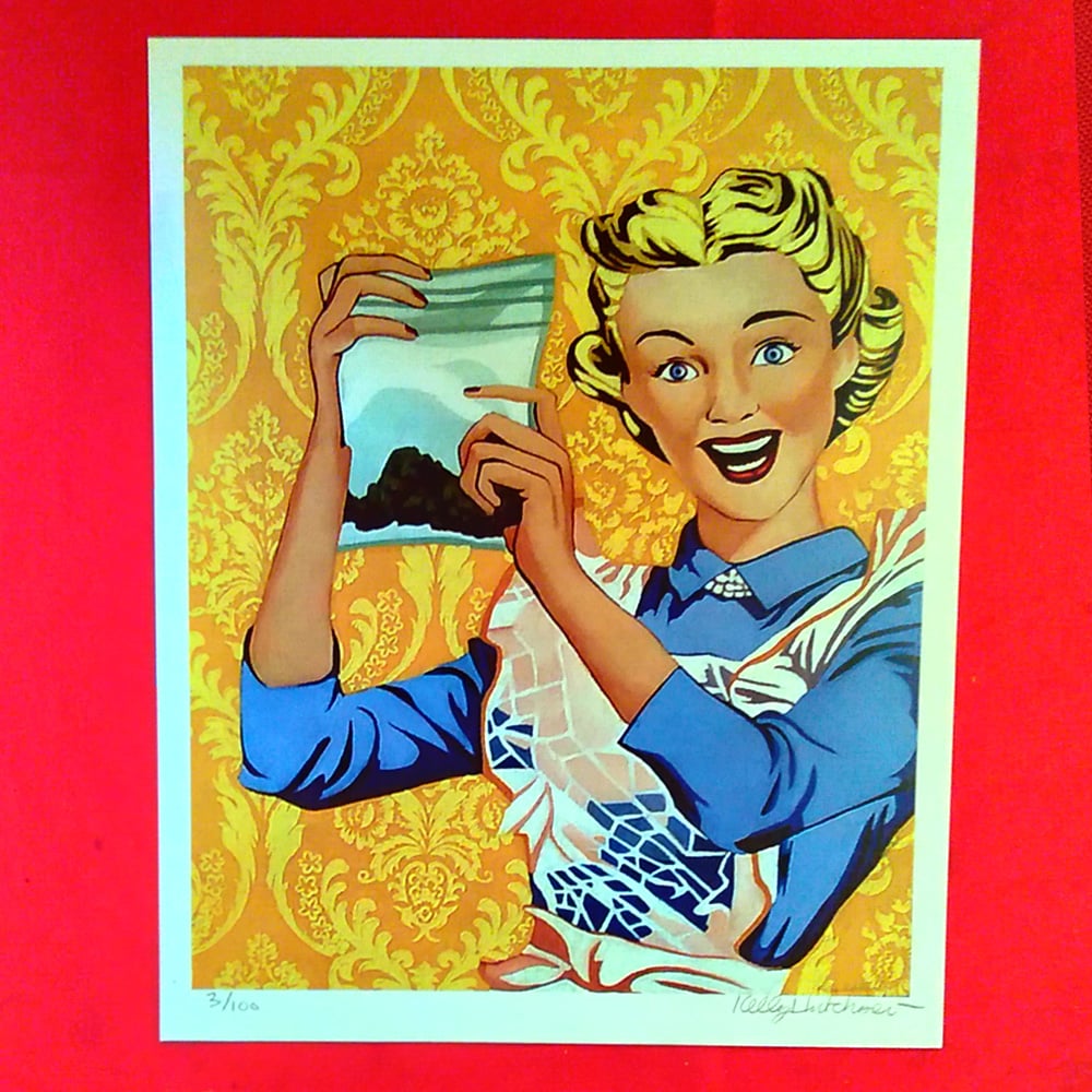 Spring Cleaning! - Reefer ASHTRAY W/ 11 X14 PRINT - LIMITED EDITION