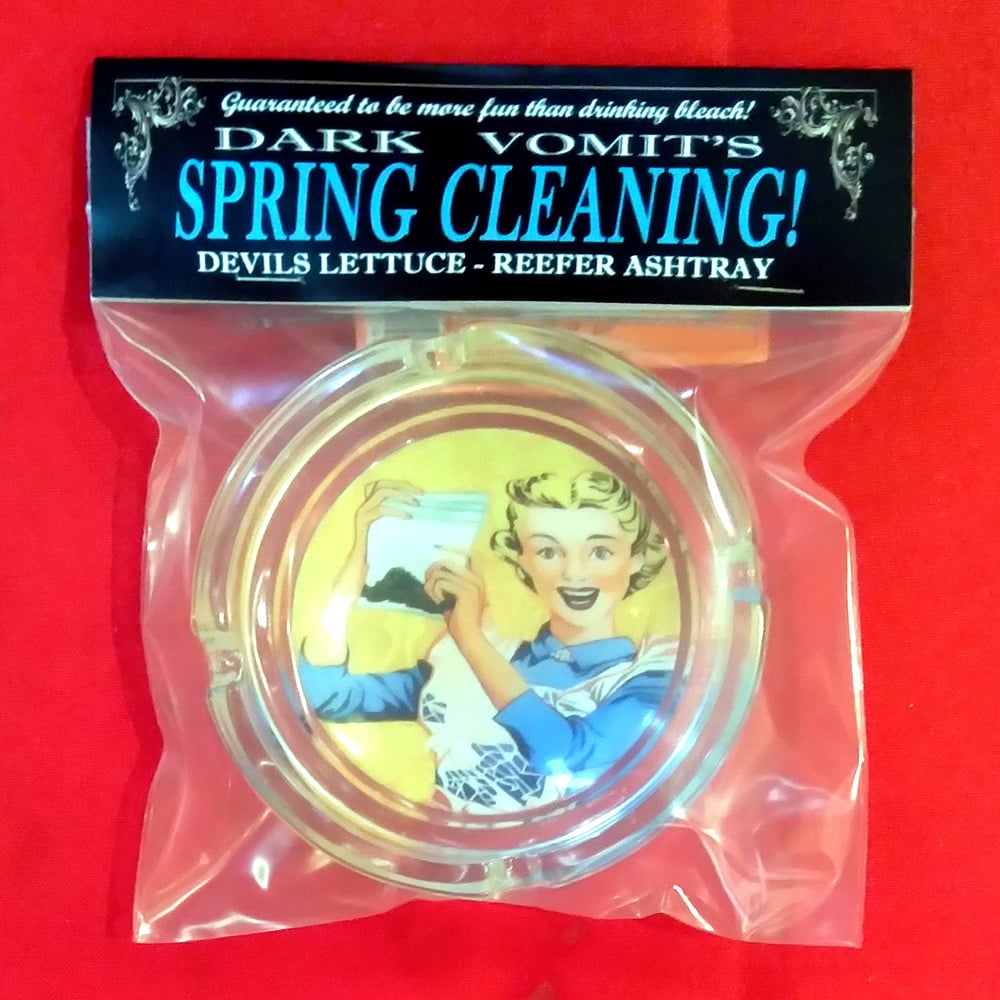 Spring Cleaning! - Reefer ASHTRAY W/ 11 X14 PRINT - LIMITED EDITION