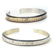 Image 2 of extension ruler cuff bracelet