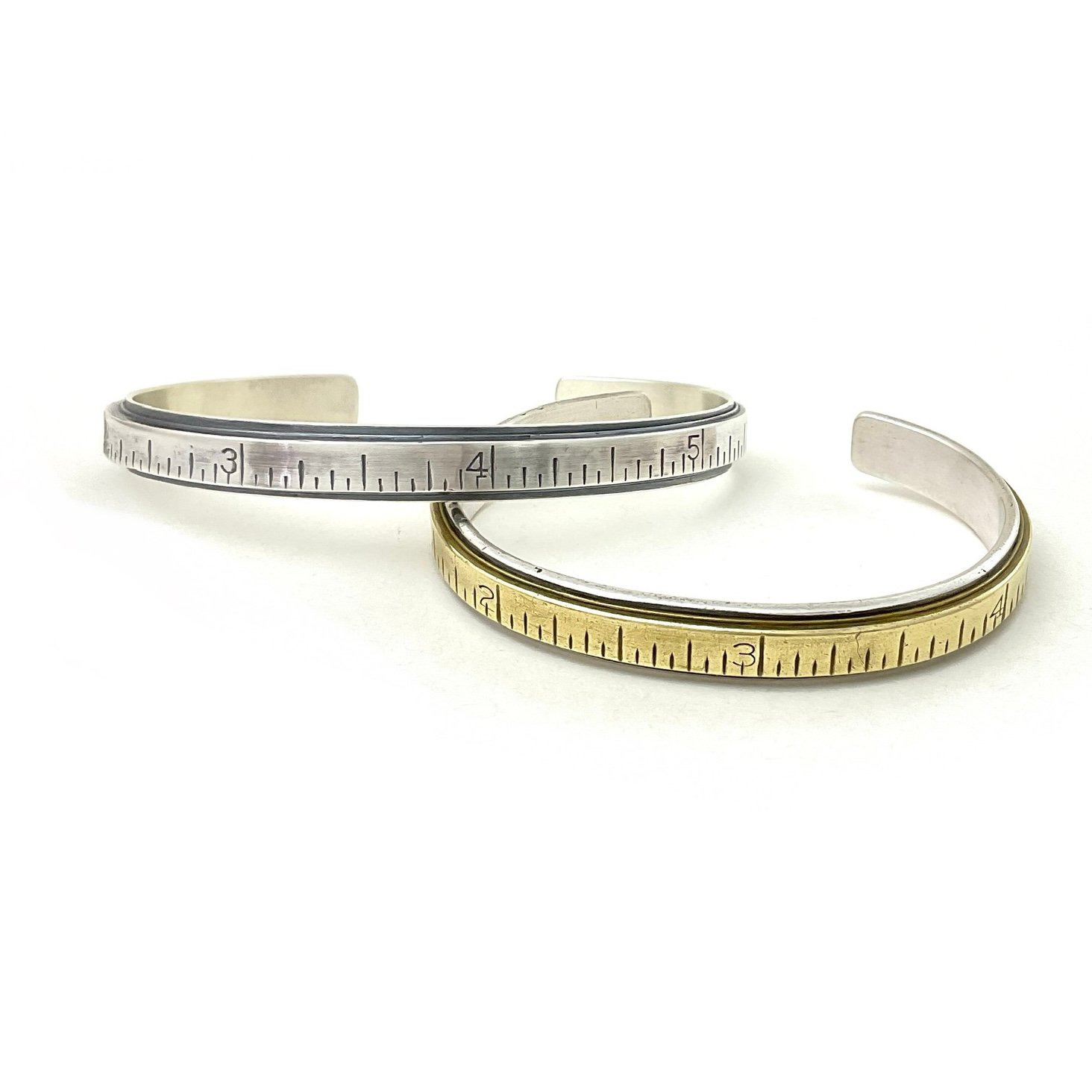 Image of extension ruler cuff bracelet