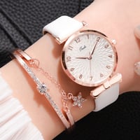 Luxury Quartz Watch&Bracelet Set