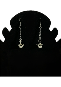 Image 1 of Vertebrae Chain Earrings