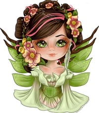 Image 1 of Alice Full Size Diamond Painting by Amanda Hicks