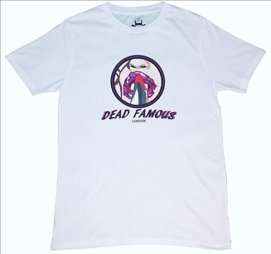 Image of DEADFAMOUS LONDON® White T-Shirt