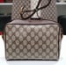 Image of Vtg Gucci Brown Monogram Shoulder Bag