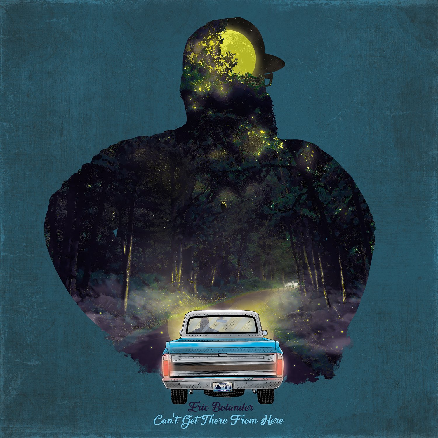 Image of "Can't Get There From Here" LP (MULIT-COLOR vinyl)