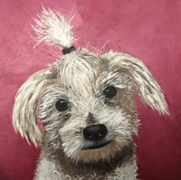 Image 4 of Custom Pet Portrait  - Acrylic on Stretched Canvas