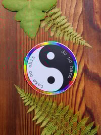 Do No Harm / Take No Shit Sticker