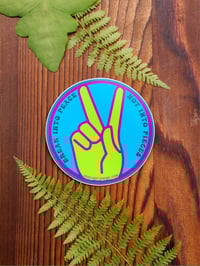Break Into Peace Not Into Pieces Sticker
