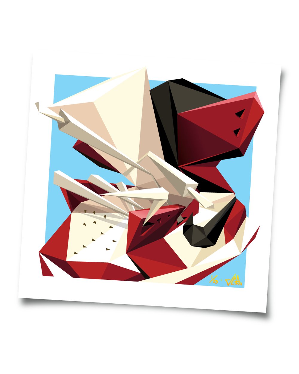 Image of C.R.E.A.M.  border print - 20"