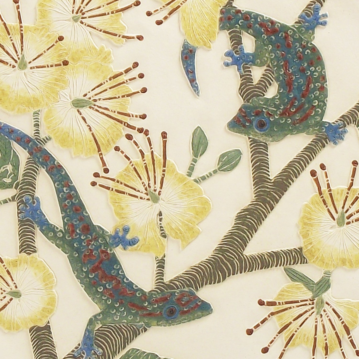 Image of Day Geckos art card