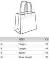Shopping Bag Canvas - Love People Hate Mass (Ur0041)