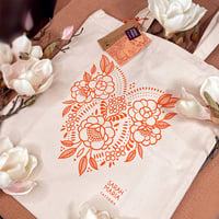 Image 2 of FOLKLORE FLOWERS BAG