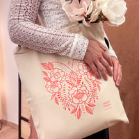 Image 3 of FOLKLORE FLOWERS BAG