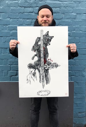 Image of 'An inversion' Screen print 
