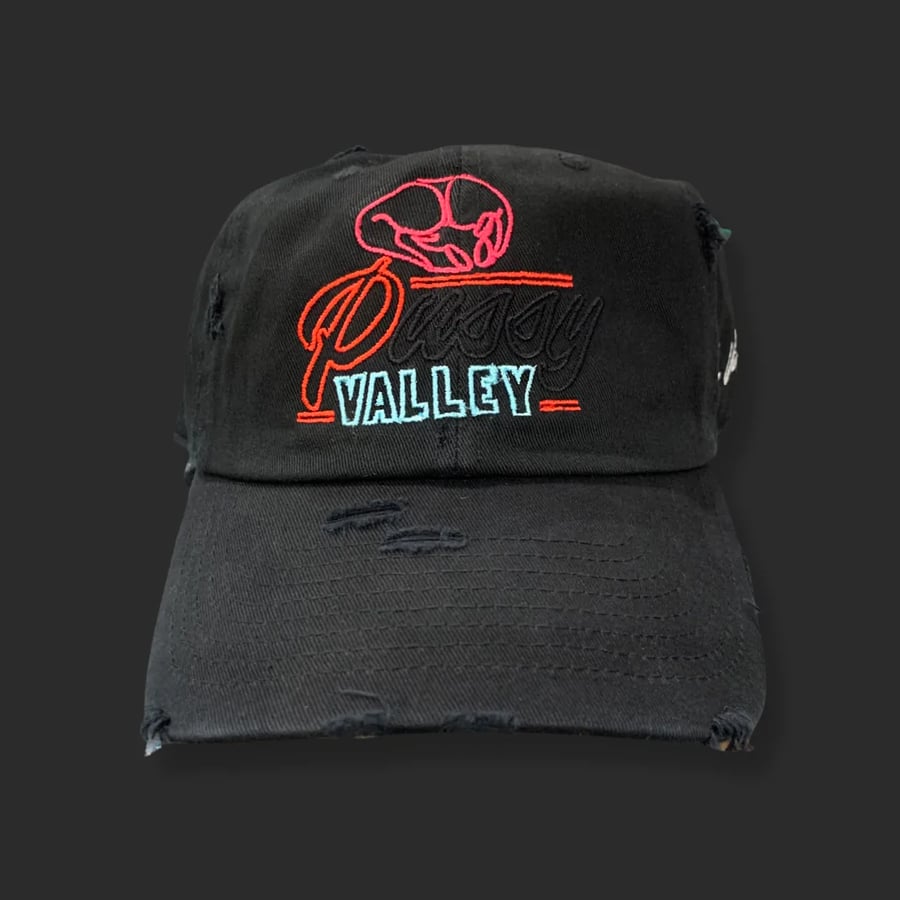 Image of Black "The-Valley" Dad Cap Hat