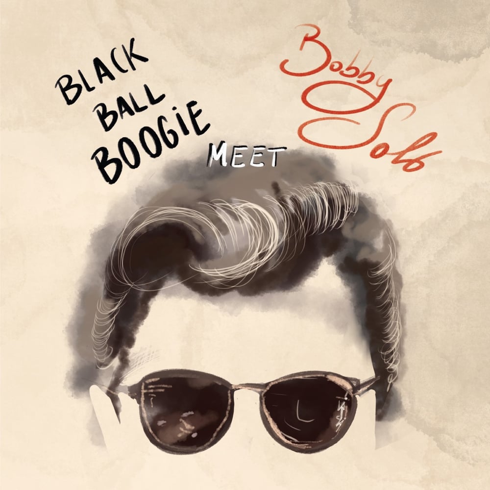 Image of Black Ball Boogie & Bobby Solo - VINILE - Black Ball Boogie meet Bobby Solo